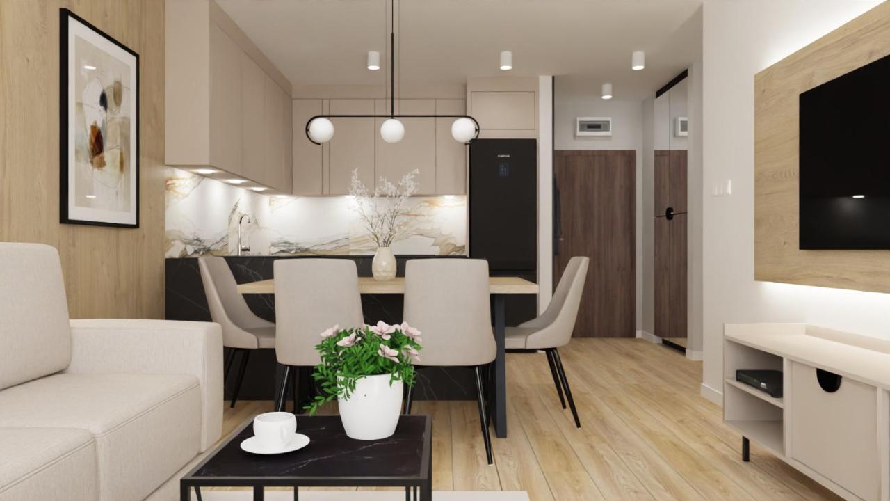 Apartament Mgla Zielona Góra Exteriör bild